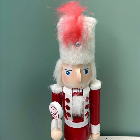 Whimsical peppermint Nutcracker 🎄 - Picture 2 of 8